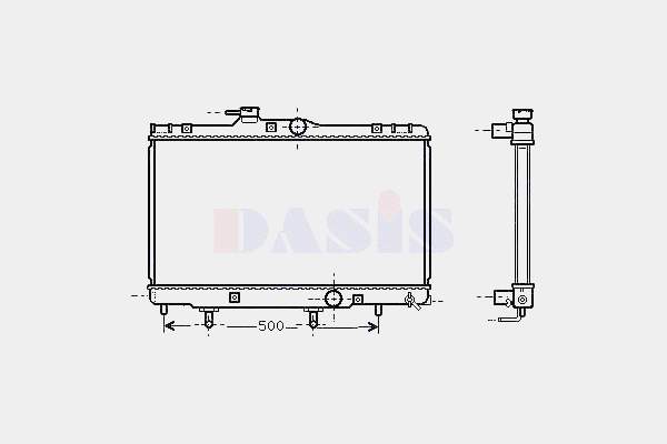 Chłodnica silnika Toyota 164000D040 cena, od 71,44 USD