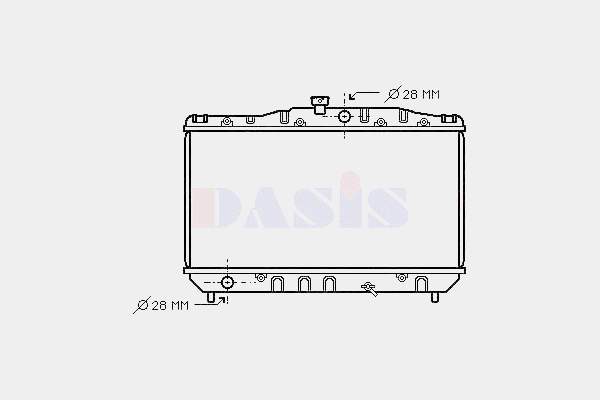 Chłodnica silnika Toyota 1640011020 cena, od 673,03 USD