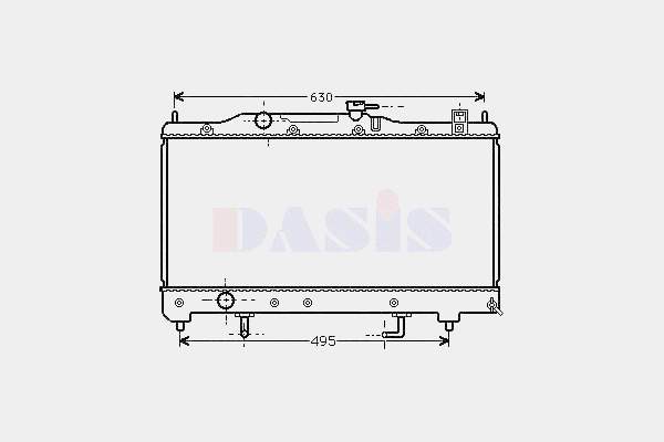 Chłodnica silnika Toyota 1640022080 cena, od 121,76 USD
