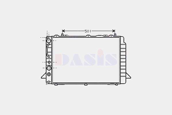 Chłodnica silnika VAG 8A0121251E cena, od 60,23 USD