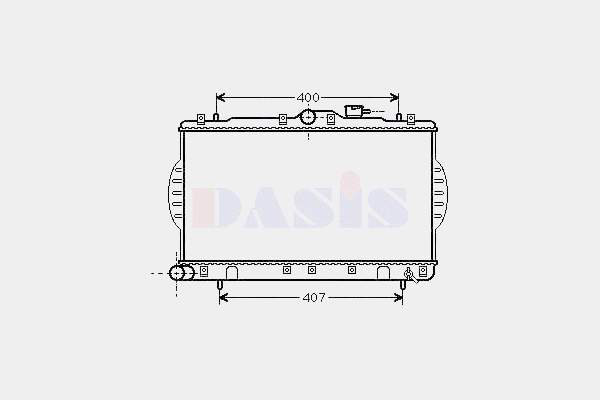 Chłodnica silnika Hyundai Accent 1
