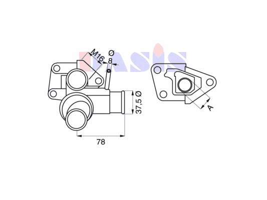 Termostat TI6385D HELLA