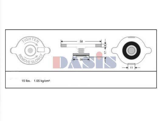 Pokrywa (korek) chłodnicy Ford Sierra I hatchback (GBC) (1982 - 1987) cena, od 8,28 USD