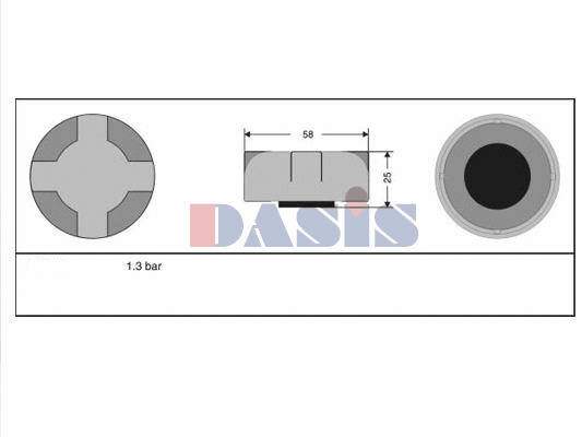 171121321D VAG Pokrywa (korek) zbiornika wyrównawczego