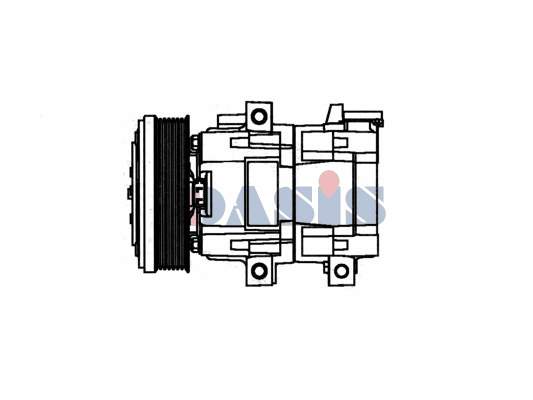 YC1H19D629AB Ford Sprężarka klimatyzacji