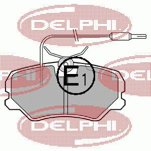 Klocki hamulcowe przednie tarczowe Peugeot/Citroen 425270 cena, od 24,34 USD