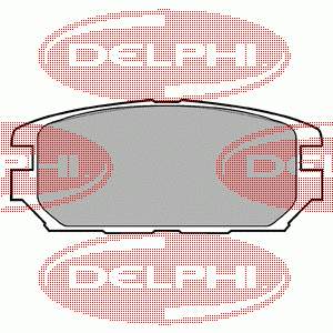 Okładziny (klocki) do hamulców tarczowych tylne Mitsubishi MR389582 cena, od 25,71 USD