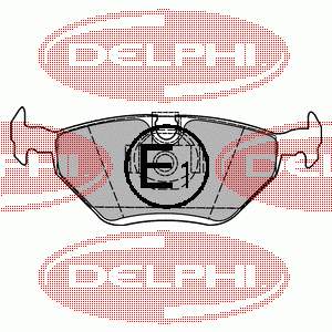 Okładziny (klocki) do hamulców tarczowych tylne Delphi LP1423 cena, od 25,03 USD
