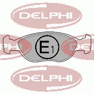 71753042 Fiat/Alfa/Lancia klocki hamulcowe przednie tarczowe