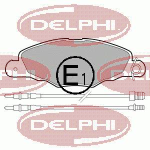 Klocki hamulcowe przednie tarczowe Peugeot/Citroen 425211 cena, od 22,48 USD