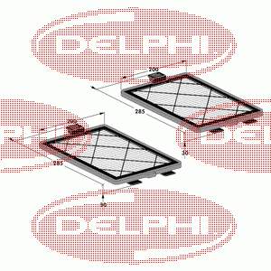 Filtr kabiny BMW 64319069927 cena, od 16,57 USD