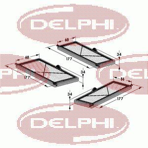 Filtr kabiny Mahle Original LA679S cena, od 24,19 USD