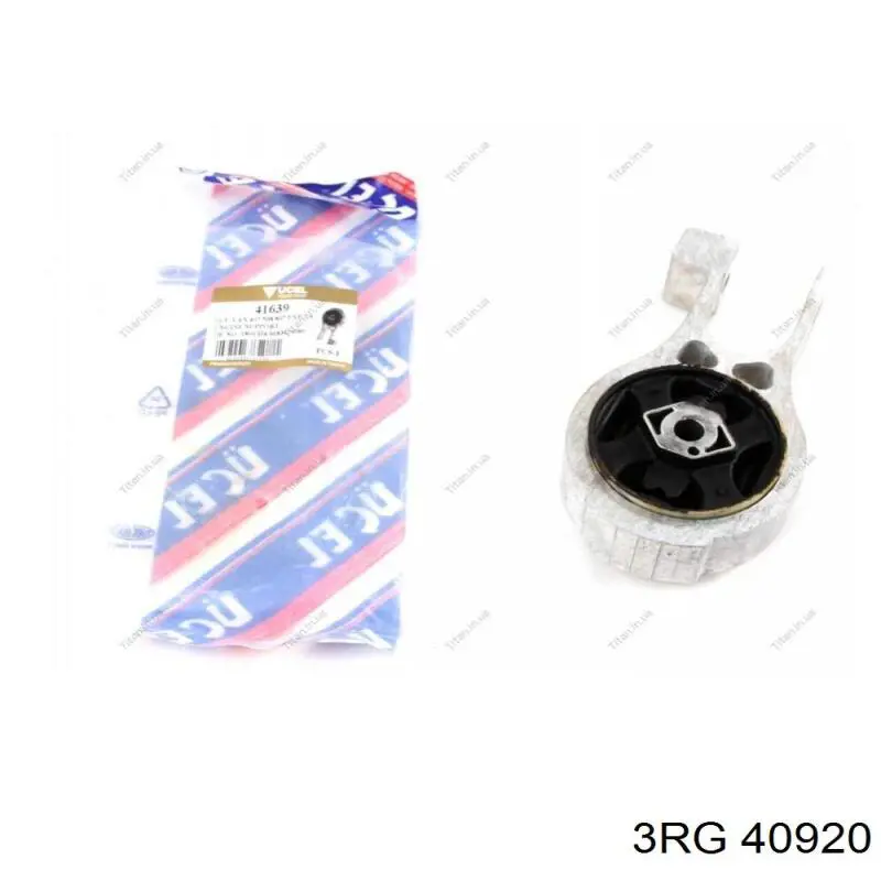 Poduszka (podpora) silnika tylna 9683029080 Peugeot/Citroen