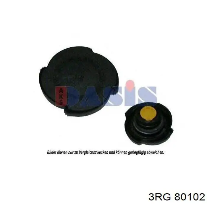 Do koszyka 80102 3RG Pokrywa (korek) chłodnicy