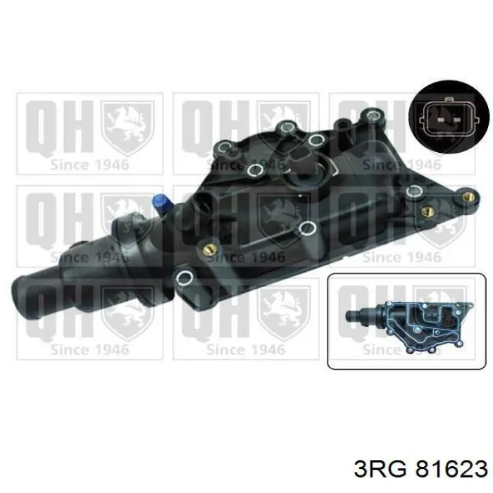 81623 3RG Obudowa termostatu