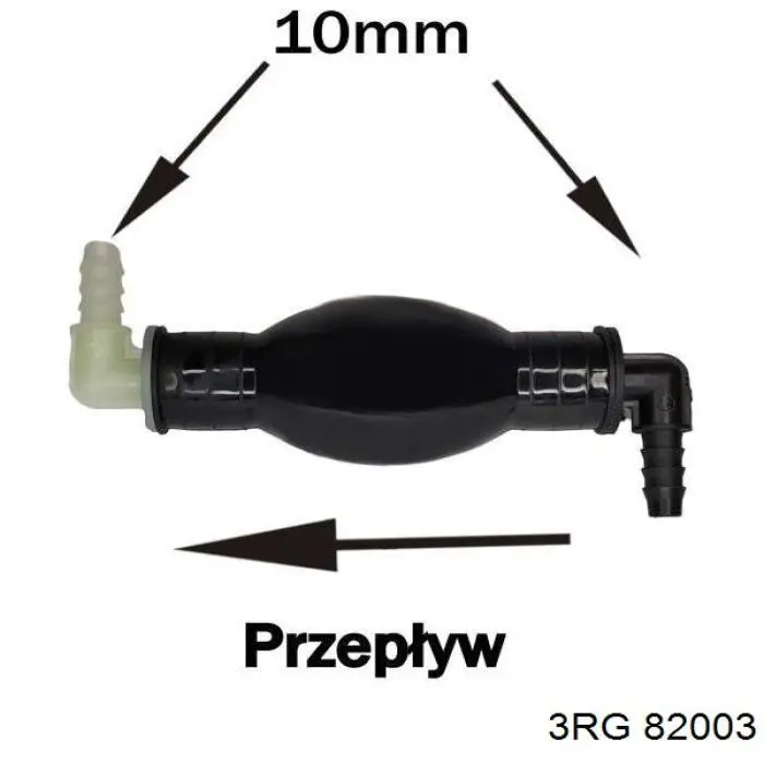 82003 3RG Ręczna pompa paliwa (gruszka)