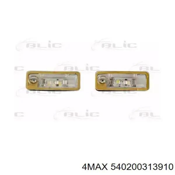 Lampa oświetlenia tylnej tablicy rejestracyjnej Depo/Loro/Abakus 00313900 cena, od 14,06 USD