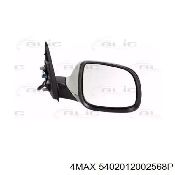 Lusterko wsteczne prawe Diederichs 2275124 cena, od 191,17 USD