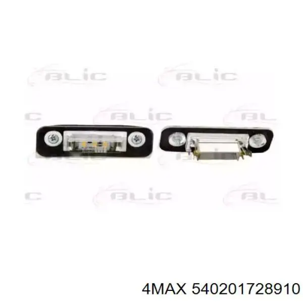 Lampa oświetlenia tylnej tablicy rejestracyjnej 01728900 Depo/Loro/Abakus