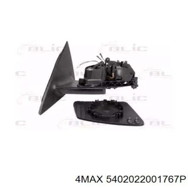 Lusterko wsteczne lewe Mercedes CLA kombi (X117) (2015 - 2019) cena, od 384,25 USD