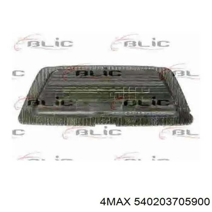 Lampa oświetlenia tylnej tablicy rejestracyjnej General Motors 9192060