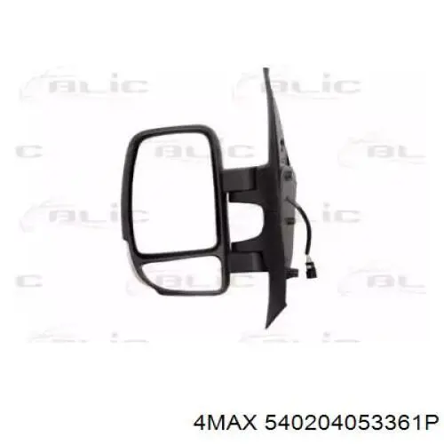 Lusterko wsteczne lewe 60N1514M Polcar