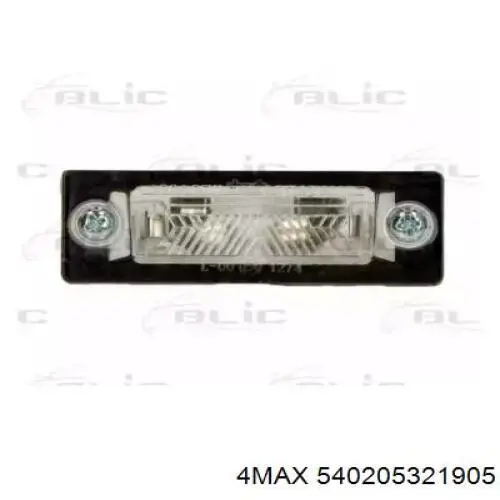 Lampa oświetlenia tylnej tablicy rejestracyjnej 15A063002B TYC