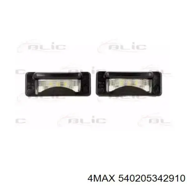Do koszyka 5062959E Polcar Lampa oświetlenia tylnej tablicy rejestracyjnej
