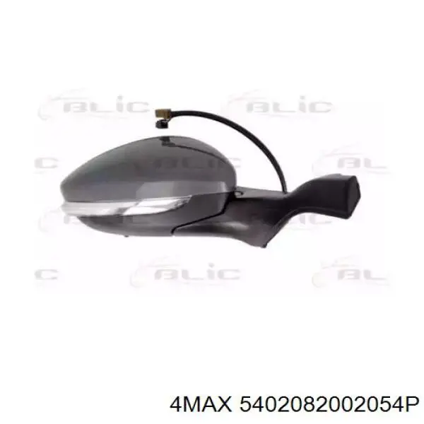 Do koszyka 1607511480 Peugeot/Citroen Lusterko wsteczne prawe