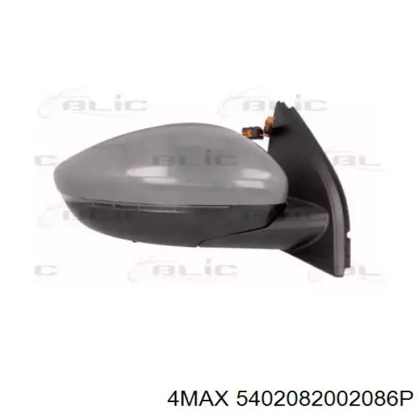 Lusterko wsteczne prawe Peugeot 308 II hatchback (LB, LP, LW, LH, L3) (2013 - 2021) cena, od 122,49 USD