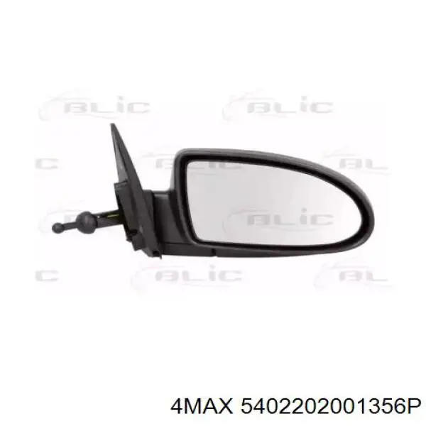Do koszyka 876201E000CA Hyundai/Kia Lusterko wsteczne prawe