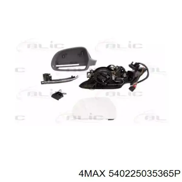 Lusterko wsteczne lewe VAG 4F1857409AM01C cena, od 254,42 USD