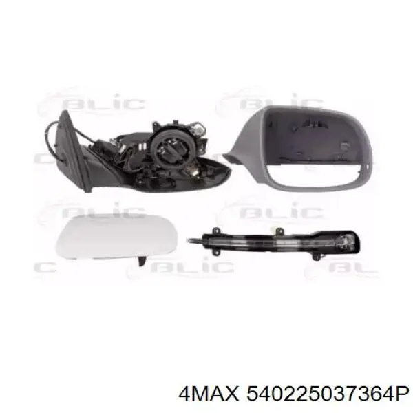 Lusterko wsteczne prawe Diederichs 1096324 cena, od 434,38 USD