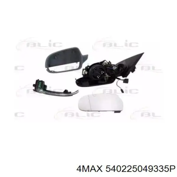 Lusterko wsteczne lewe VAG 8K1857409AH01C cena, od 226,06 USD