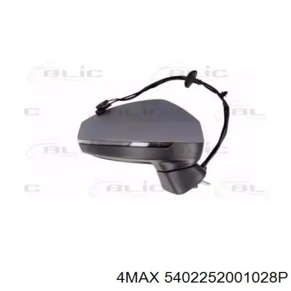 Lusterko wsteczne prawe do Audi A3  8VS, 8VM