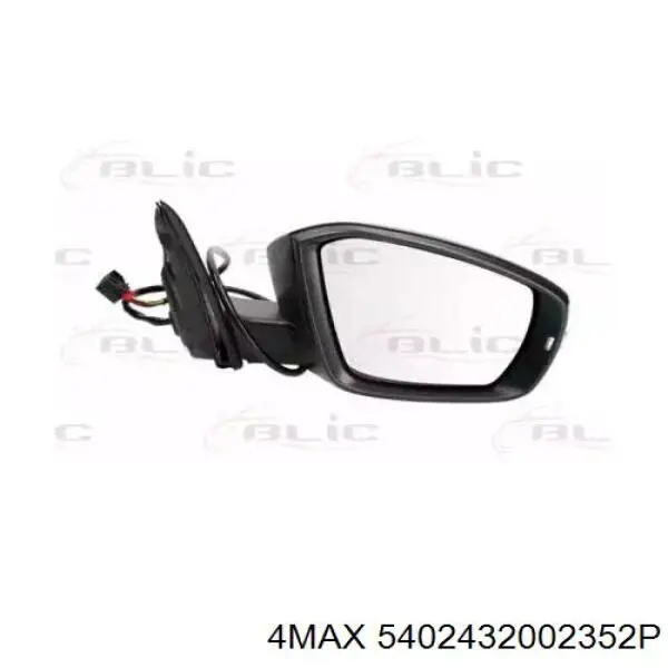 Lusterko wsteczne prawe Alkar 6126561 cena, od 88,62 USD