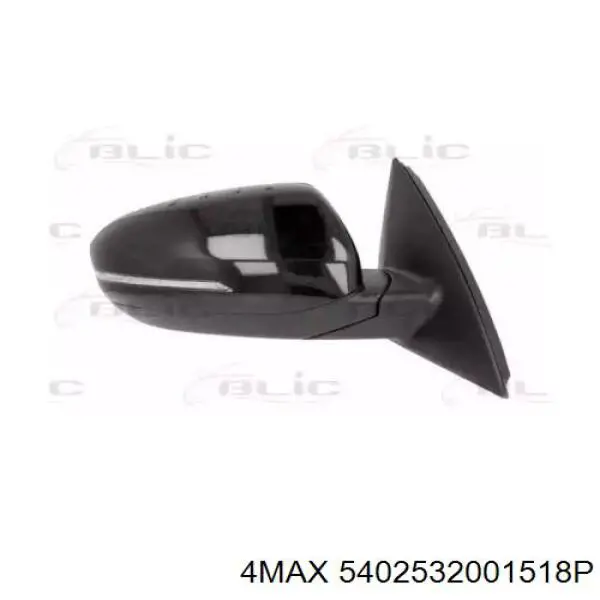 Lusterko wsteczne prawe KIA Optima III sedana (TF) (2010 - 2017) cena, od 157,25 USD