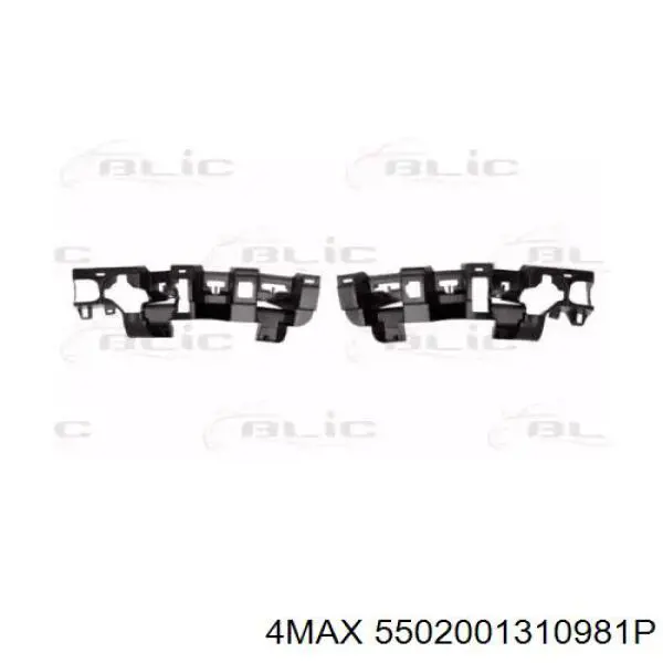 850904535R Renault (RVI) Absorber (wypełniacz) zderzaka tylnego