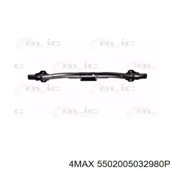 Wzmocnienie zderzaka tylnego do Opel Agila A H00