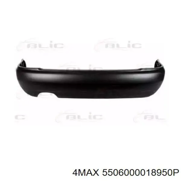 Do koszyka Zderzak tylny Audi A4 B5 8D2