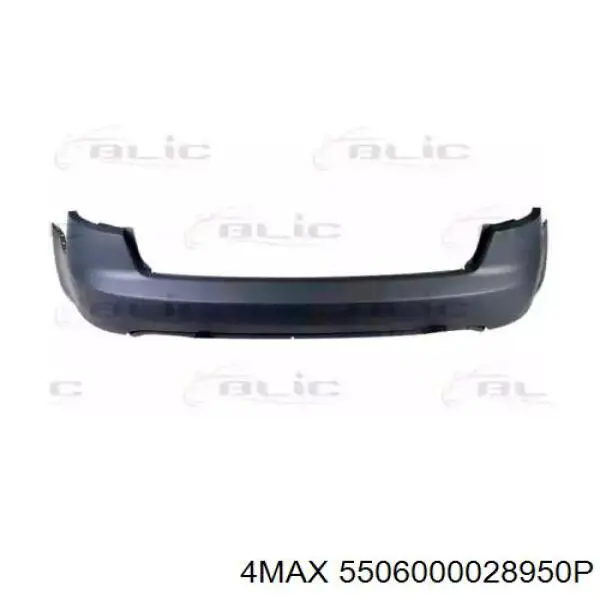 8E9807303GRU VAG Zderzak tylny
