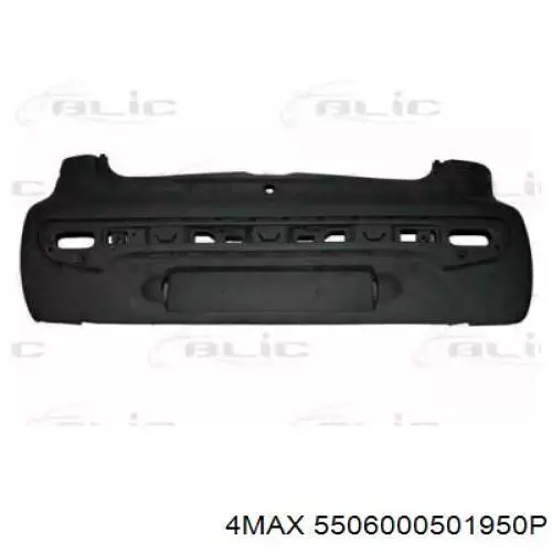 Zderzak tylny Citroen C1 I hatchback (PM, PN) (2005 - 2014) cena, od 198,64 USD