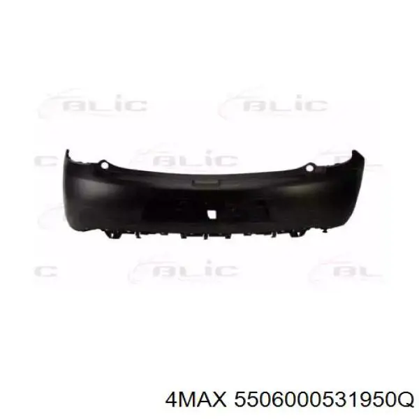Zderzak tylny Citroen C3 II hatchback (A51) (2009 - 2016) cena, od 222,19 USD