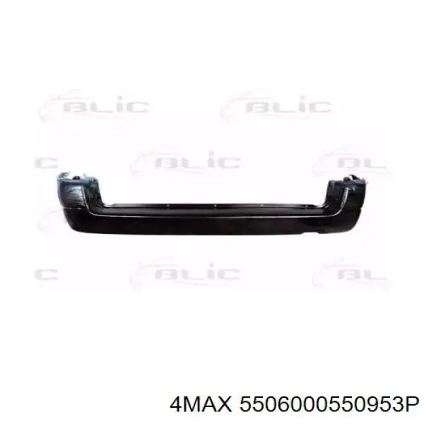 Do koszyka 9631247677 Peugeot/Citroen Zderzak tylny