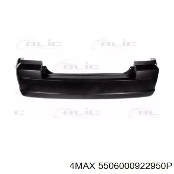 Zderzak tylny do Dodge Caliber SXT PM