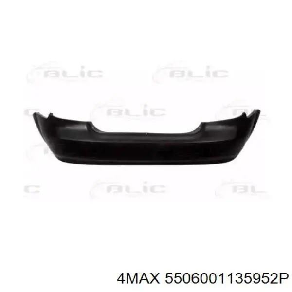 Zderzak tylny do Chevrolet Aveo I T200