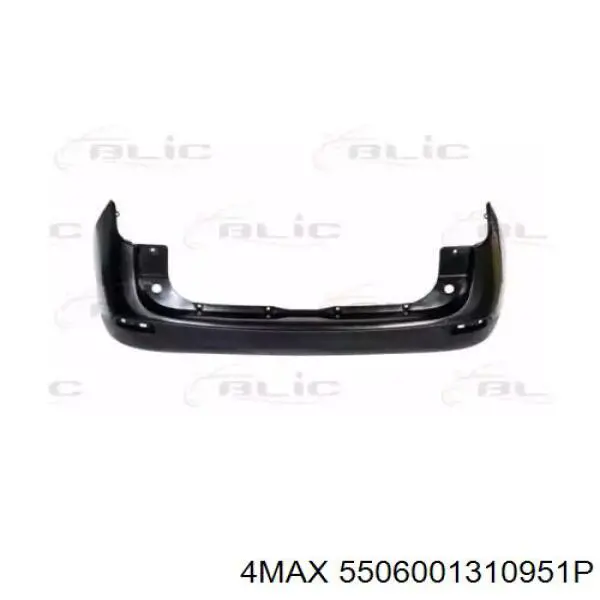 Zderzak tylny 4max 5506001310950P cena, od 180,49 USD
