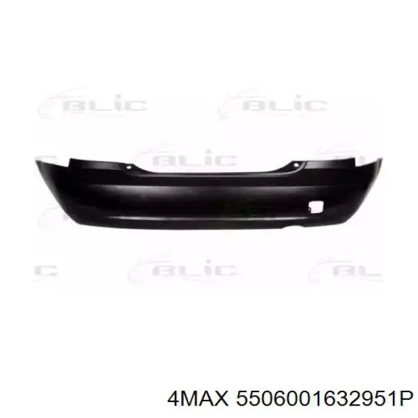 Zderzak tylny Nissan Almera II sedana (N16) (2000 - 2006) cena, od 138,15 USD
