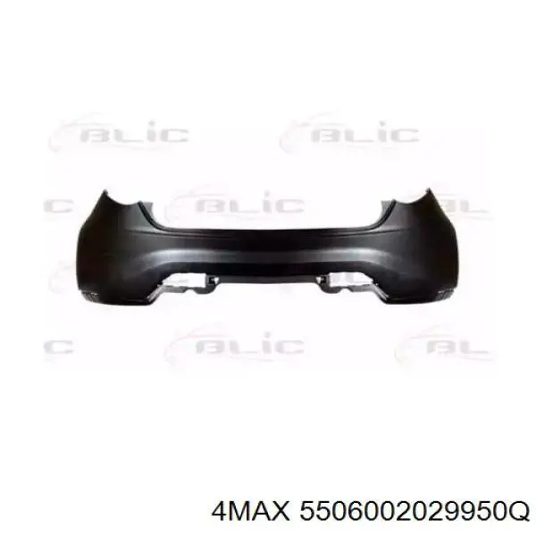 Zderzak tylny do Fiat Bravo II 198