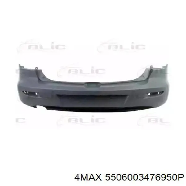 Zderzak tylny Mazda BP4K50221FAA cena, od 120,82 USD